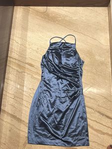 Satin Mini Dress