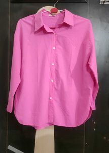 Stylish Pink Cotton Shirt 🌷