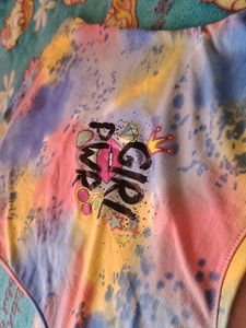 Girl Power Tie Dye Tee