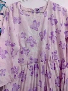 Floral Top &amp; Dress Set,Used,Slightly