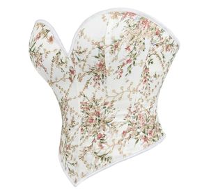 Off-white Tie-up Corset Top