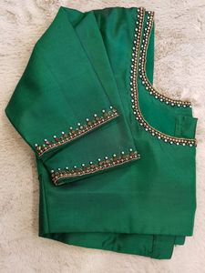 Aari Work Blouse Below 1000Rs.. UNSTITCHED .. Stitch Also Available But..U Need To Pay Extra (320rs)