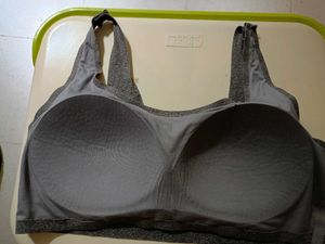 Comfortable Grey Bra 77-83 cm