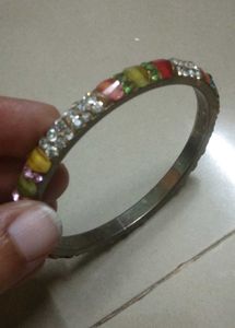 Vintage Rhinestone Bangle Bracelet