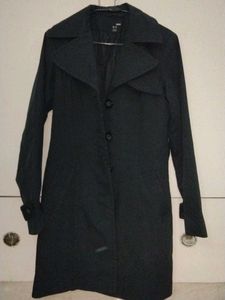 H&amp;M Classic Black Trench Coat