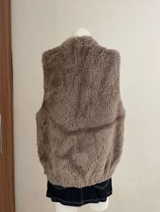 Fuzzy Faux Fur Vest