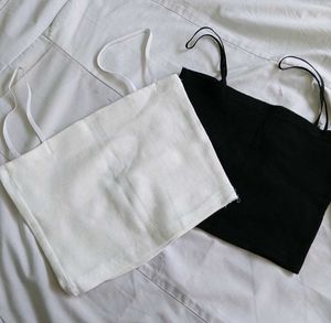 Set Of 2 Bralet Top