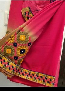 Rakhi Special Heavy Borders Saree