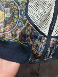 Net And Chiffon Jacket