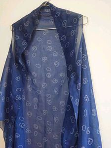 Blue Patterned Shrug