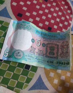 5 Rs Note For Collections