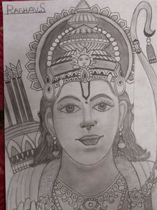 Ram Ji Drawing