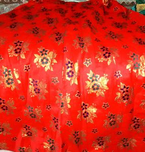 Red And Green Langha Choli