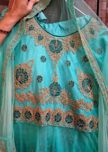 Embroidered Lehnga 2 Pc