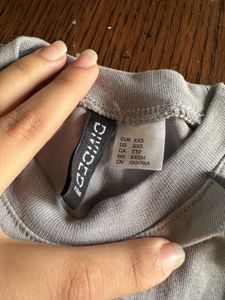 Grey Sleeveless Top