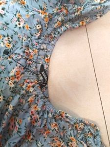 Floral Print Mini Dress