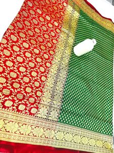Sale- Katan Banarasi Silk with BP(new)