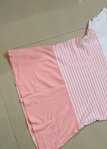 Pink Striped T-Shirt