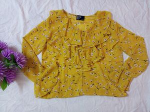 Ruffle Design Top