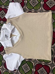 Cute Knit shirt style top