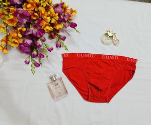Red UOMO Briefs