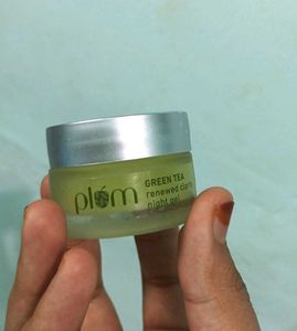 Plum Green Tea Night Gel💚