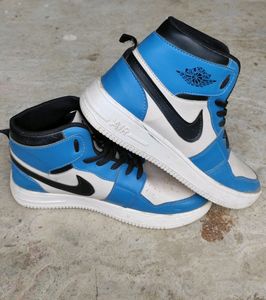 Nike First Copy Shoes Blue and Black Colour