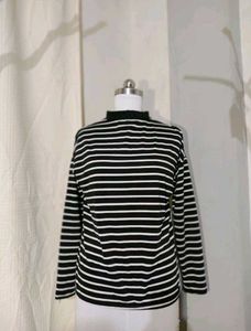 Striped Long Sleeve Top