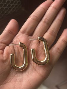 Gold Hoop Earrings