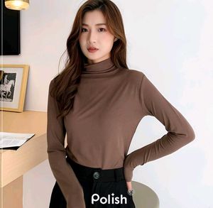 New With Tag Korean Brown Long Sleeve Top