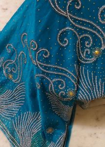 beautiful 😻 fully sa work net Saree 🔥