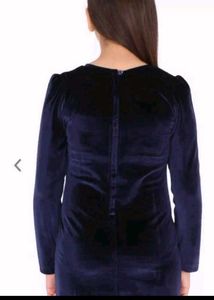 Velvet Tunic Top