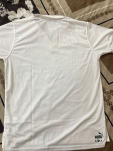 Puma White Polo Shirt