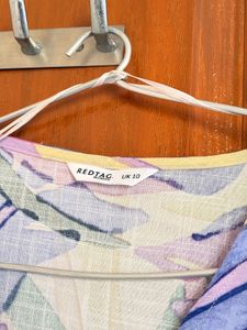 Floral Print Wrap Dress