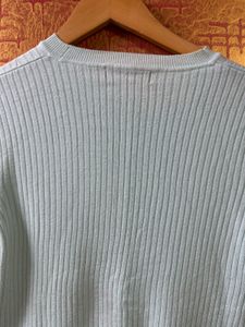 Marks &amp; Spencer Ribbed Crew Neck Female Tshirt