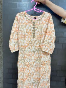 Elegant printed Kurta Set