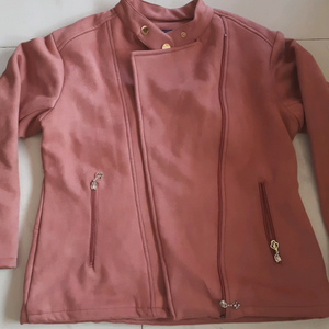 Winter women jacket with (stylish cross chain)two pockets with chain...3XL