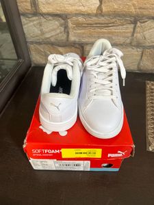 Original Puma White Sneakers with Box