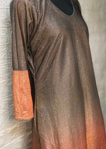 Sparkly Ombre Tunic Top