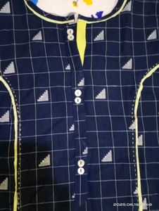 L Size Blue Tunic
