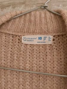 Baby Pink Extremely Warm Cardigan