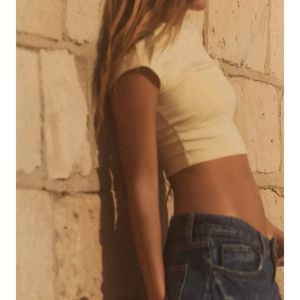 Cotton Modal Crop T-shirt