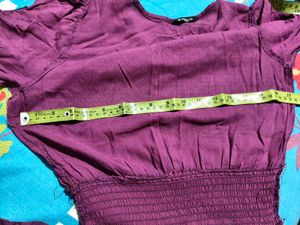 💜Zudio Purple  Maxi Dress💜