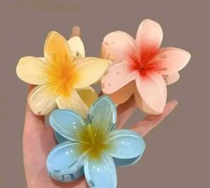 Floral Hair Claw Clips