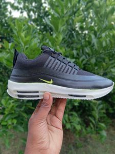Black Nike-Style Sneakers