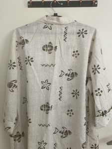 Soft Linen Off White Blazer