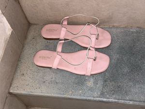 Scentra Pink Thong Sandals