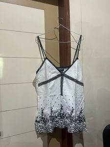 Zara White Cami Top