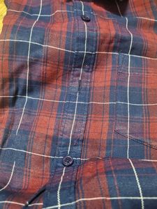 KETCH Flannel - Maroon &amp; Blue