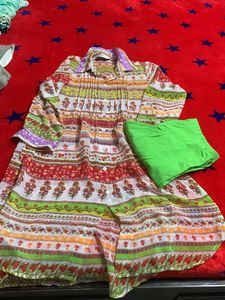A Beautiful Biba Kurti With Leggings